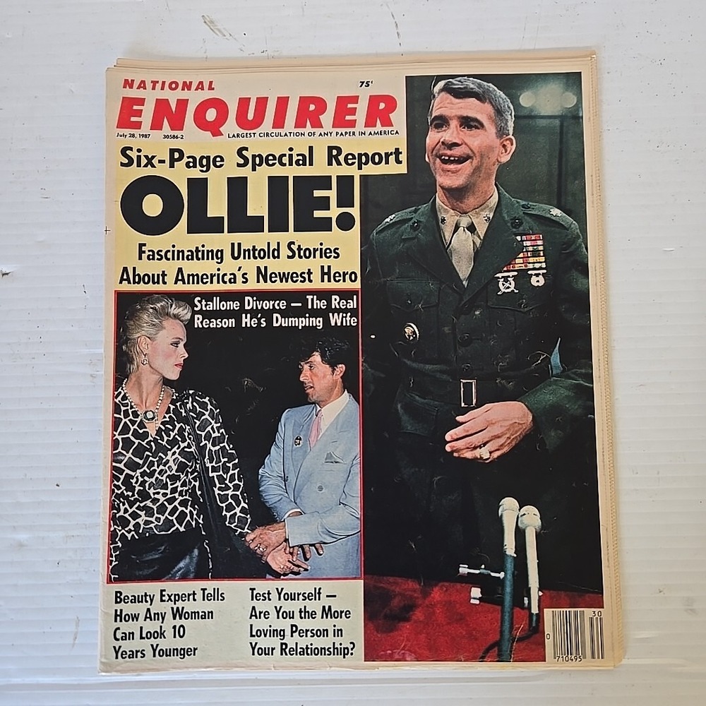 National Enquirer (July 28, 1987): Oliver North Special Report